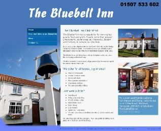 The Blue Bell Inn.  A welcoming local pub, offering top quality food and real ale, with friendly service